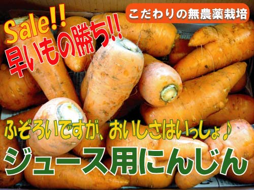 ジュース用にんじん